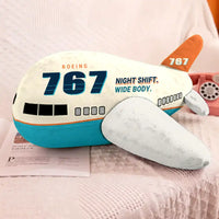 Thumbnail for Boeing 767-300F - Cartoon - Airplane Pillow