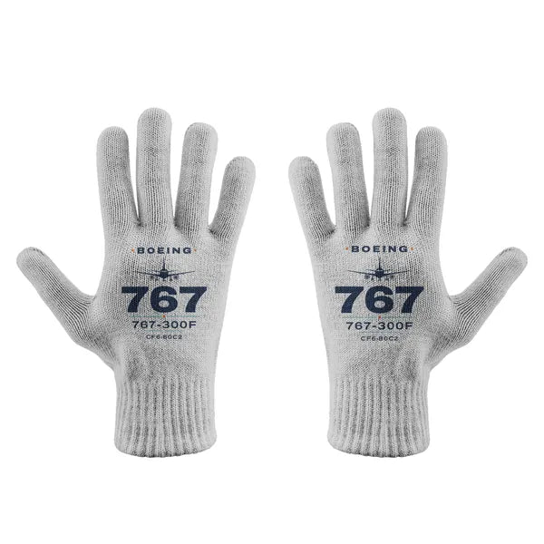 Boeing 767-300F - Gloves - Full - Heritage - Light Gray
