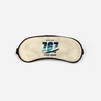 Thumbnail for Boeing 767-300F - Original + Name - Sleep Mask - Beige