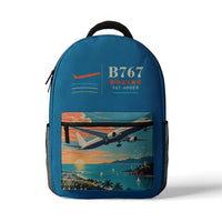 Thumbnail for Boeing 767-400ER - 3D Backpack - Light Blue