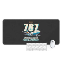 Thumbnail for Boeing 767-400ER - Cartoon - Desk Mat - Black