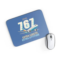 Thumbnail for Boeing 767-400ER - Cartoon - Mouse Pad - Blue