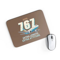 Thumbnail for Boeing 767-400ER - Cartoon - Mouse Pad - Brown