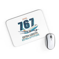 Thumbnail for Boeing 767-400ER - Cartoon - Mouse Pad - White