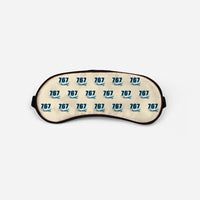 Thumbnail for Boeing 767-400ER - Cartoon Pattern - Sleep Mask - Beige