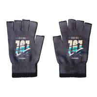 Thumbnail for Boeing 767-400ER - Gloves - Cut - Original + Name - Black