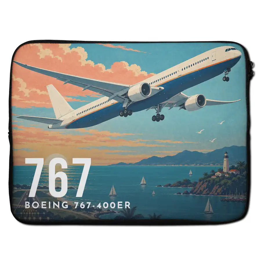 Boeing 767-400ER - Laptop Sleeve