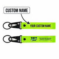Thumbnail for Boeing 767-400ER Hawk-Shaped Key Chains - Light Green - Original - Personalized