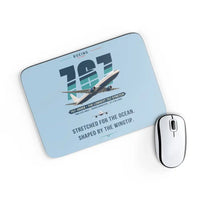 Thumbnail for Boeing 767-400ER - Original - Mouse Pad - Light Blue