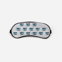 Thumbnail for Boeing 767-400ER - Original Pattern - Sleep Mask - Light Gray