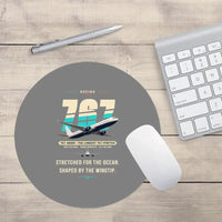 Thumbnail for Boeing 767-400ER - Original - Round Mouse Pad - Gray