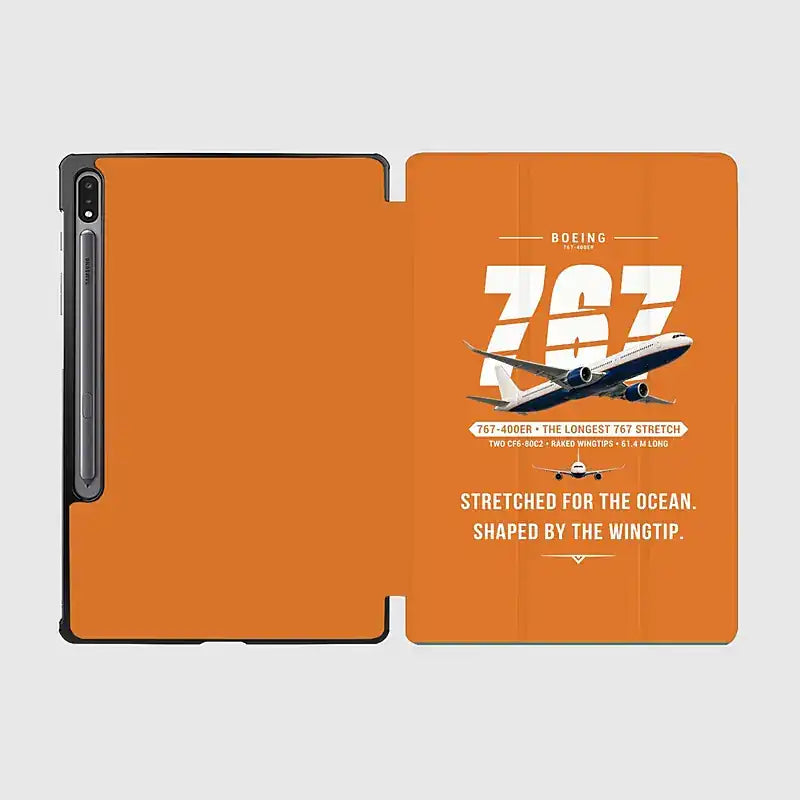 Boeing 767-400ER - Original - Samsung Tablet - Orange