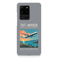 Thumbnail for Boeing 767-400ER - Poster - Samsung Case - Gray