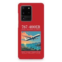 Thumbnail for Boeing 767-400ER - Poster - Samsung Case - Red
