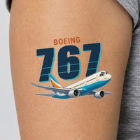 Thumbnail for Boeing 767-400ER - Tattoo - Cartoon