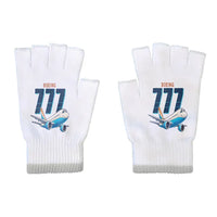 Thumbnail for Boeing 777-200ER - Gloves - Cut - Cartoon - White