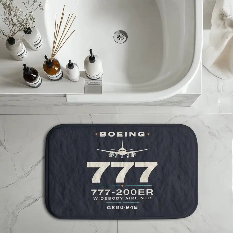 Boeing 777-200ER - Heritage - Bath Mat