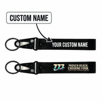 Thumbnail for Boeing 777-200ER Hawk-Shaped Key Chains - Black - Original - Personalized