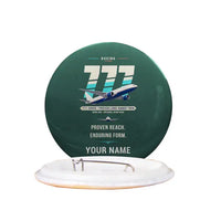 Thumbnail for Boeing 777-200ER - Original + Name - Pin - Dark Green