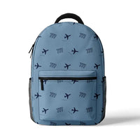 Thumbnail for Boeing 777-200LR - 3D Backpack - 3D Pattern - Light Blue