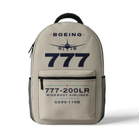 Thumbnail for Boeing 777-200LR - 3D Backpack - Heritage - Beige