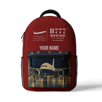 Thumbnail for Boeing 777-200LR - 3D Backpack - Red + Name