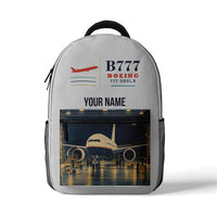 Thumbnail for Boeing 777-200LR - 3D Backpack - White + Name
