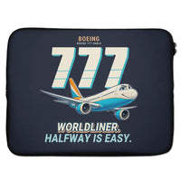 Thumbnail for Boeing 777-200LR - Cartoon - Laptop Sleeve