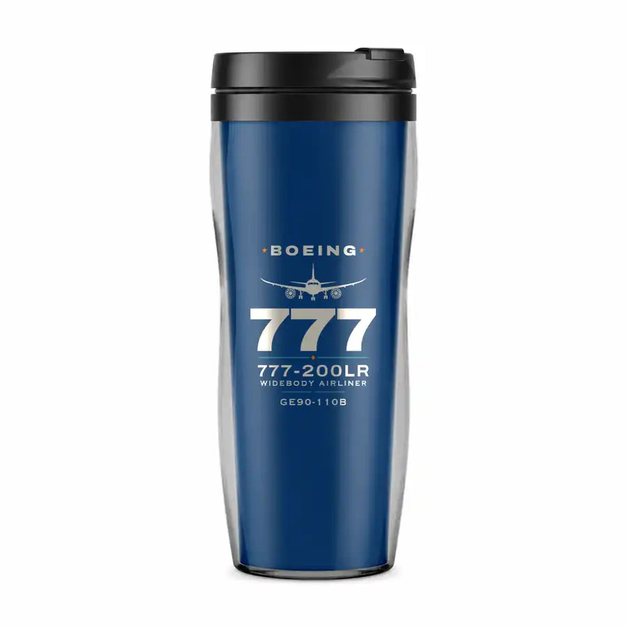 Boeing 777-200LR - Heritage - Plastic (No Holder) - Blue