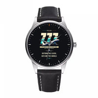 Thumbnail for Boeing 777-200LR - Original - Leather Strap - Black Leather Strap