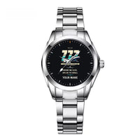 Thumbnail for Boeing 777-200LR - Original + Name - Stainless Steel Band - For Children and Women