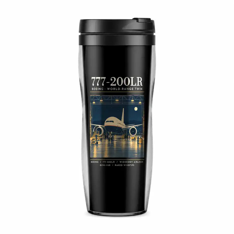 Boeing 777-200LR - Poster - Plastic (No Holder) - Black