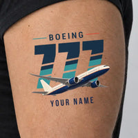 Thumbnail for Boeing 777-200LR - Tattoo - Original + Name - Man