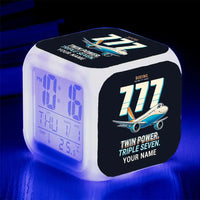 Thumbnail for Boeing 777-300ER - Cartoon + Name - Alarm Clock