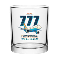 Thumbnail for Boeing 777-300ER - Cartoon - Special Whiskey Glass
