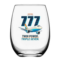 Thumbnail for Boeing 777-300ER - Cartoon - Water & Drink Glass