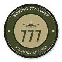 Thumbnail for Boeing 777-300ER Patches - Circle - Olive Khaki