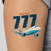 Thumbnail for Boeing 777-300ER - Tattoo - Cartoon