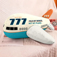 Thumbnail for Boeing 777-9 - Cartoon - Airplane Pillow