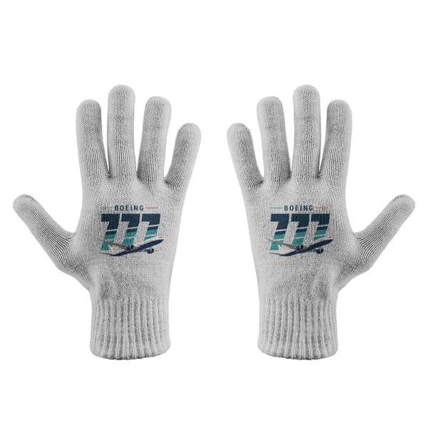 Boeing 777-9 - Gloves - Full - Original - Light Gray