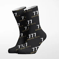 Thumbnail for Boeing 777-9 - Socks - Black