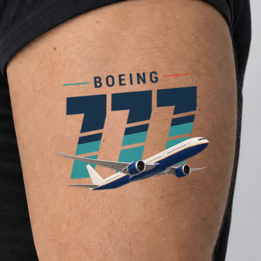 Boeing 777-9 - Tattoo - Original - Man