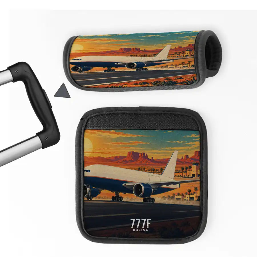 Boeing 777F - 3D - Luggage Handle Cover - Full Print