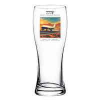 Thumbnail for Boeing 777F - Poster - Pilsner Beer Glass