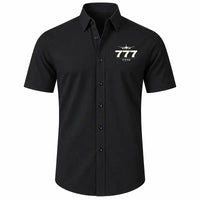 Thumbnail for Boeing 777F - Short Sleeve Shirt - Heritage - Black