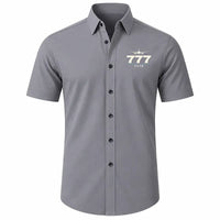 Thumbnail for Boeing 777F - Short Sleeve Shirt - Heritage - Gray