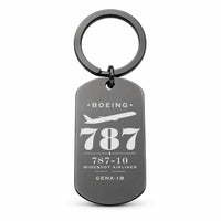 Thumbnail for Boeing 787-10 Dreamliner - Key Chain - Heritage - Black