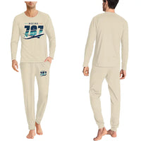 Thumbnail for Boeing 787-10 Dreamliner - Men Pajamas - Original Chest - Beige