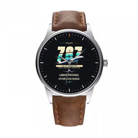 Thumbnail for Boeing 787-10 Dreamliner - Original - Leather Strap - Brown Leather Strap