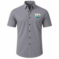 Thumbnail for Boeing 787-10 Dreamliner - Short Sleeve Shirt - Original - Gray